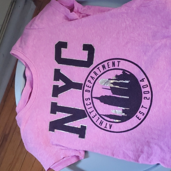 Justice Other - Justice pink NYC tee shirt